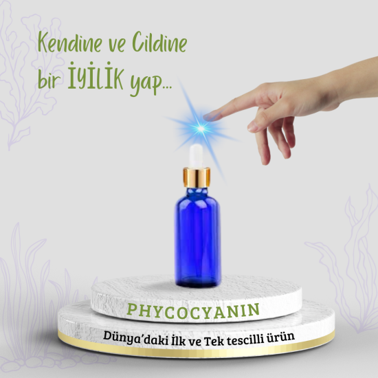 N 55  ( PHYCOCYANIN ALGAE ANTİ-AGİNG )  Leke & Yaşlanma Karşıtı + Antioksidan